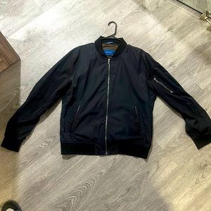 Navy Zara Bomber